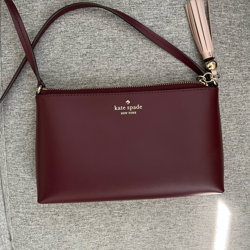 Kate Spade Maroon Red Bag